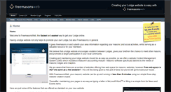 Desktop Screenshot of freemasons-web.com