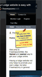 Mobile Screenshot of freemasons-web.com