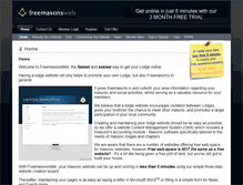 Tablet Screenshot of freemasons-web.com